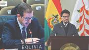 La OEA cierra filas en favor de Bolivia y apoya a Paz ante presión que busca derrocarlo