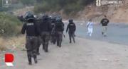 Policía desbloqueó punto en Cochabamba con agentes químicos: Movilizados respondieron con piedras