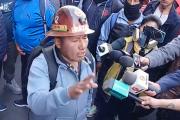 Gobierno desmiente reporte de cuatro fallecidos difundido por mineros en marcha de la COB