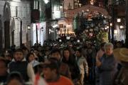Sucre: Multitudinaria marcha se manifiesta en contra de los bloqueos en el país