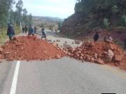54 puntos de bloqueo en el país; Oruro es el que tiene más