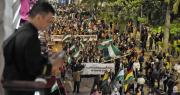 Marchan en Santa Cruz, Cochabamba y Beni exigiendo respeto a la democracia y que se pacifique el país