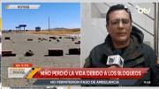 Niño fallece tras no poder llegar a un hospital por los bloqueos en Potosí