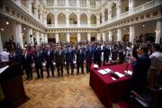 A seis meses de gestión, Rodrigo Paz mueve sus piezas en su gabinete en medio del conflicto social