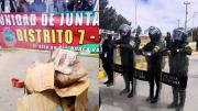 Campesinos bloquean acceso al aeropuerto de El Alto y lanzan ultimátum a Rodrigo Paz: “Renuncia o nada”