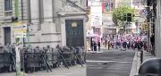 POLICÍA DISPERSA CON GASES A MANIFESTANTES QUE BUSCABAN LLEGAR A PLAZA MURILLO