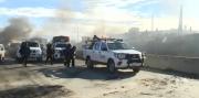 Bloqueadores atacan caravana de vehículos de la Policía y FFAA en la carretera La Paz – Oruro