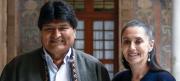 Claudia Sheinbaum de México considera que Evo Morales fue el mejor Presidente de Bolivia
