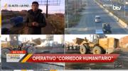 Sigue minuto a minuto el operativo Corredor Humanitario de Banderas Blancas a través de Bolivia TV
