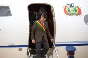 Oficial: Paz llega a Sucre para asistir a los actos por el 25 de Mayo