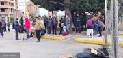 POLICÍA DESPEJA ACCESO AL AEROPUERTO DE EL ALTO TRAS BLOQUEOS