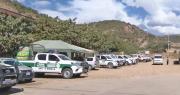 Contingente policial y militar resguarda Parotani para evitar bloqueos; 13 personas fueron arrestadas tras la intervención