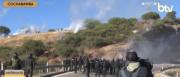 Operativo policial logra despejar la carretera en Parotani tras fuerte resistencia