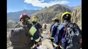 Bombero relata el viacrucis que pasaron para auxiliar a una abuelita en Huajchilla