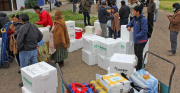 Primera Dama convoca a la población a donar alimentos para enviar a La Paz