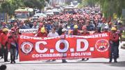 COD marchará mañana y pide anular mandamiento de aprehensión contra Argollo