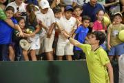 Pese a dar batalla, Prado quedó fuera del Roland Garros