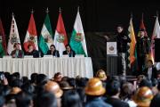 Consejo Económico Social: Rodrigo Paz reitera invitación al diálogo a la COB y la Federación Túpac Katari