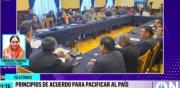 Senadora Yarhui dice que al diálogo del jueves tienen que ir dirigentes con poder de decisión