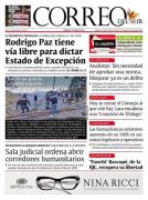 Portadas de los periódicos de Bolivia del miércoles 27 de mayo del 2026