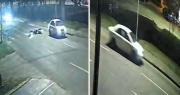 Santa Cruz: Vehículo choca a una moto y se da a la fuga dejando a una mujer herida