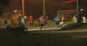 Cansados de los robos, deliverys y mototaxistas se enfrentaron con personas en situación de calle
