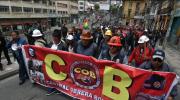 La COB convoca a un ampliado de emergencia luego de que orden de aprehensión de Argollo quedó sin efecto