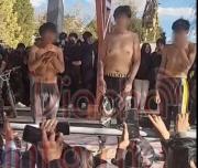 Jóvenes acusados de asesinato se salvan de ser linchados y son devueltos a la Policía