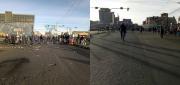 REACTIVAN BLOQUEO EN LA AVENIDA JUAN PABLO II DE EL ALTO
