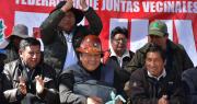 Argollo llega al cabildo de juntas vecinales en El Alto, que definen nuevas medidas de presión contra Paz