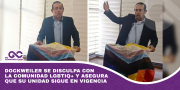 Dockweiler se disculpa con la comunidad LGBTIQ+ y asegura que su unidad sigue en vigencia