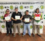 Michel, Ruiz, Santa Maria y Landivar imponen su ley en el tiro deportivo cruceño