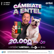 “Cámbiate a Entel 5G” la promo con grandes beneficios para los nuevos usuarios