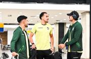 La Verde arribó a Nueva Jersey para enfrentar a Escocia y Argelia