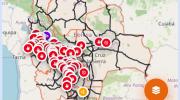 Reportan 86 puntos de bloqueo en siete departamentos; Cochabamba y La Paz son los más afectados