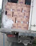 Camión con carga de medicamentos para pacientes renales está atrapado en el bloqueo del puente Ichilo