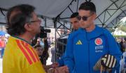 Petro despide a Colombia rumbo al Mundial y pide humildad al plantel