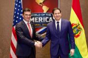Estados Unidos respalda a Rodrigo Paz, califica los bloqueos de narcoterrorismo y anuncia asistencia logística de emergencia