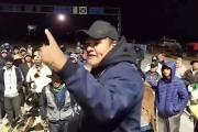 Parlamentarios denuncian a dirigente campesino por sus declaraciones sobre los bloqueos