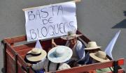 Más de 90 puntos de bloqueo afectan carreteras en siete departamentos del país