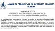 APDHB alerta sobre crisis humanitaria por bloqueos y pide intervención de la CIDH
