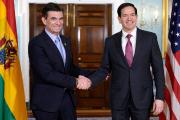 Marco Rubio ofrece a Bolivia asistencia médica y de alimentos ante bloqueos