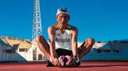 Garibay vuelve al podio: pedaleó 14 horas para llegar a su competencia por los bloqueos
