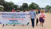 Vecinos de San Julián marchan y exigen la liberación de detenidos tras operativo de desbloqueo