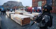 Fiscalía de Chile: Droga impregnada en madera venía “principalmente de Pando”; se incautó 108 toneladas