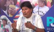 Evo Morales al Gobierno: “Agárrenme aquí o mátenme aquí”