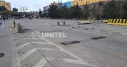 Bloqueos: Alcaldía de El Alto reporta daño preliminar de Bs 2 millones por destrozos al ornato público
