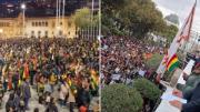 Cabildos en La Paz y Sucre piden al presidente aplicar el estado de excepción