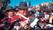 Ejecutivo de la ‘Tupac’ dice que al Gobierno le queda dos caminos: renunciar o convulsión