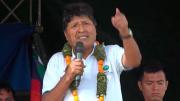 EVO A PAZ: SI ME DA GARANTÍAS, VOY A LA PAZ; SI ES MACHITO QUE VENGA A LAUCA Ñ